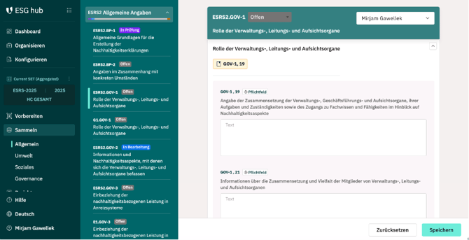 Sammeln_Beauftragten wählen_de