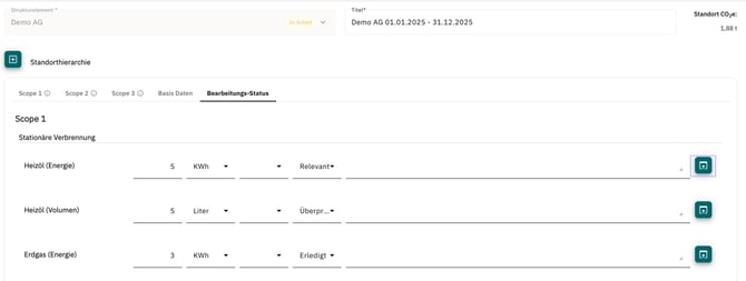 Hubspot Screenshots - Bearbeitungsstatus