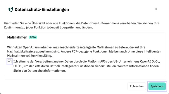 Hubspot Screenshots - Datenschutz-Einstellungen