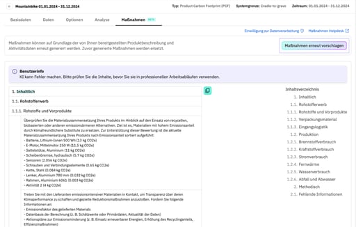 Hubspot Screenshots - Maßnahmen erneut vorschlagen