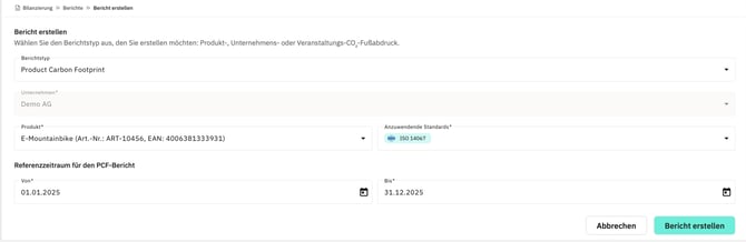 PCF_Bericht_erstellen